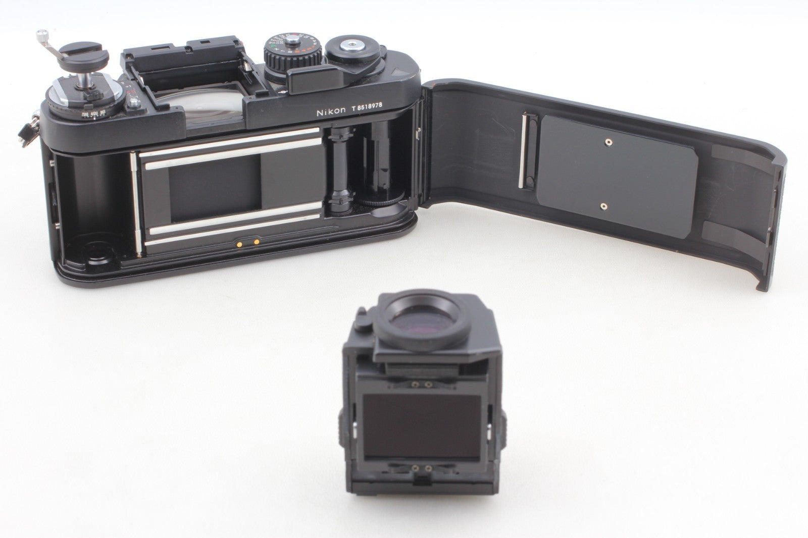S/N 851xxxx "ALMOST UNUSED" Nikon F3/T HP Titan 35mm SLR Film Camera Black JAPAN