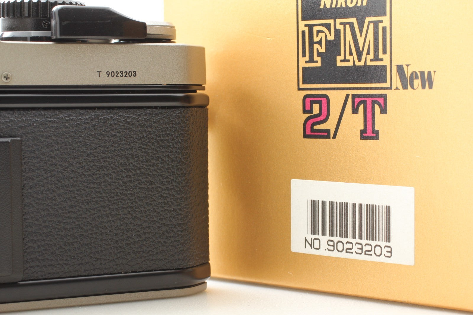 SN:902xxxx "UNUSED w/ Box" Nikon New FM2/T Titan Late Model Film Camera JAPAN